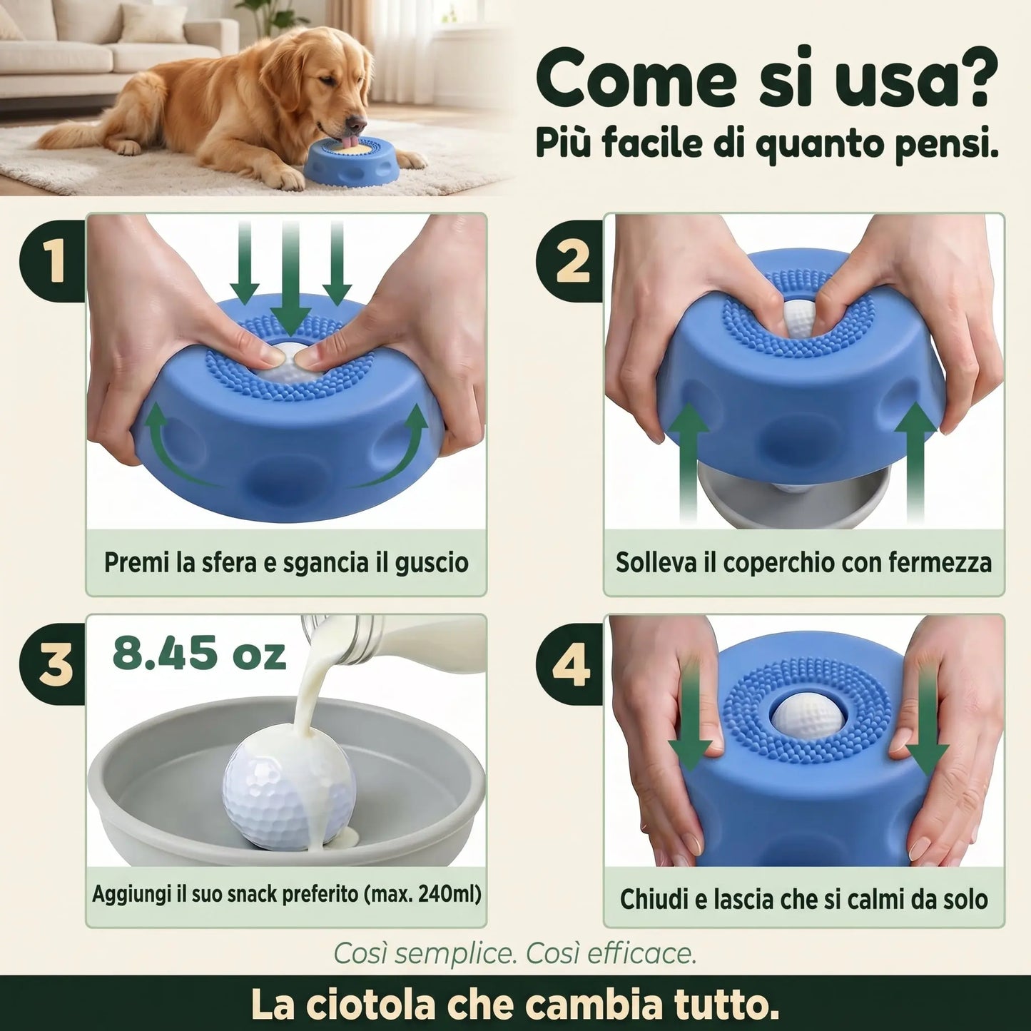 Lamix™Ciotola Gioco LAMIX